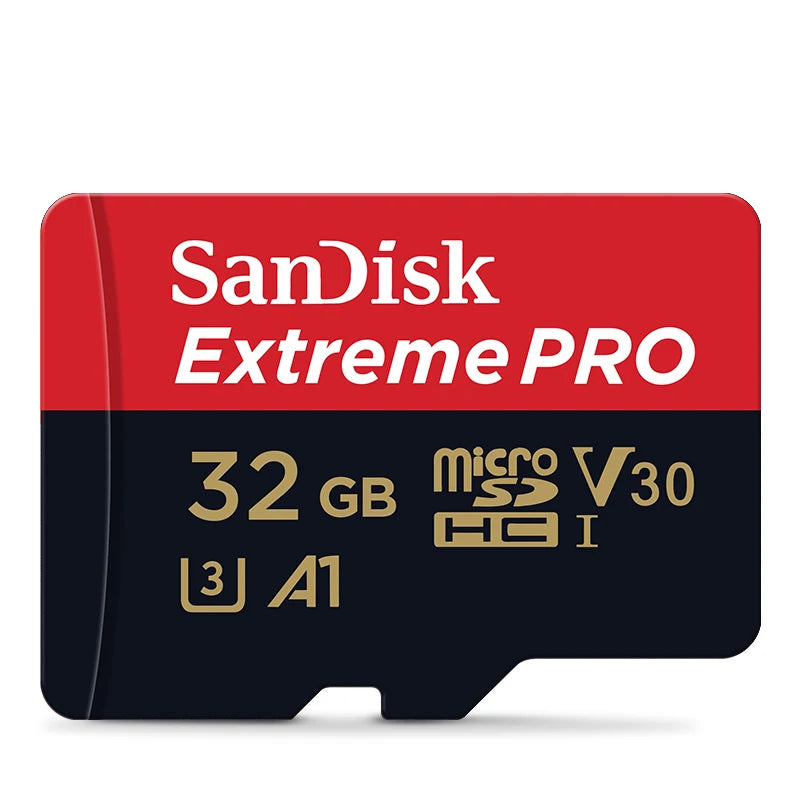 SanDisk Extreme Pro Flash 128GB Card Micro SD Card SDXC UHS-I 400GB 256GB 64GB U3 V30 TF Card Memory Card Adapter for Camera DJI