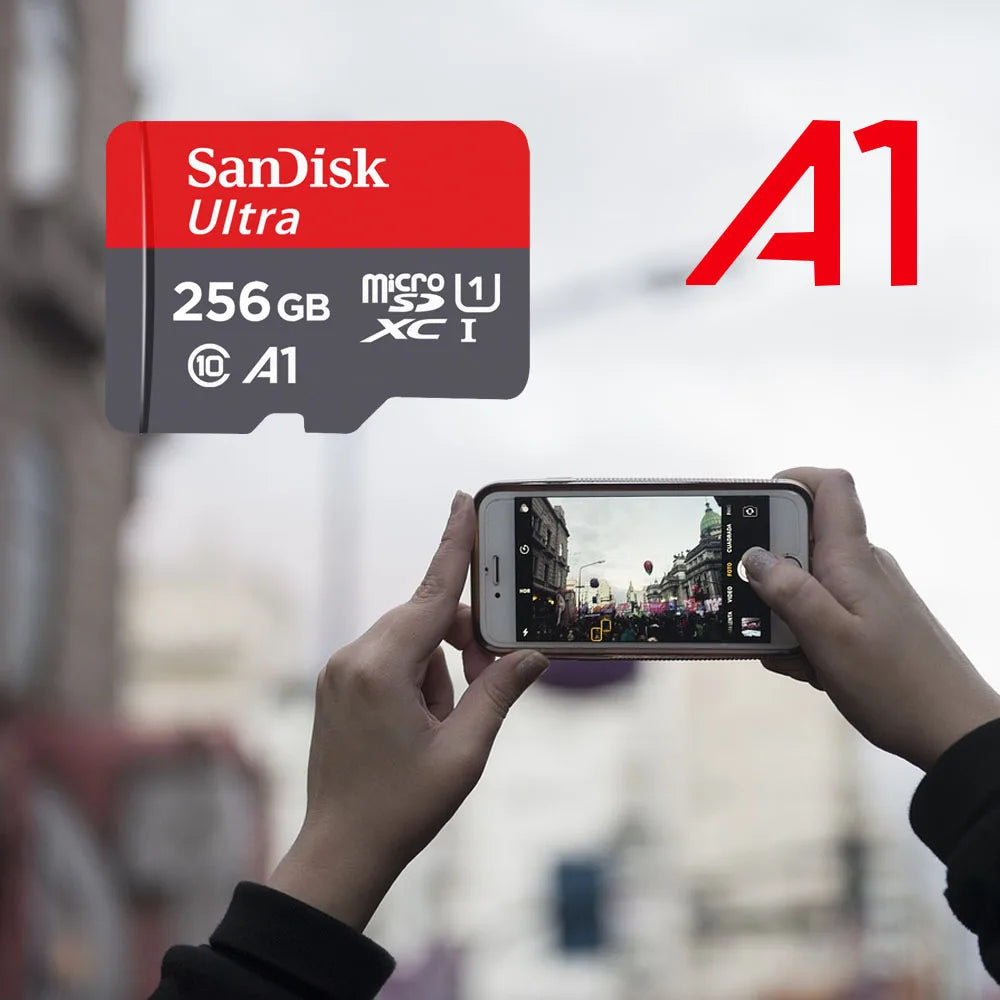 SanDisk High Endurance Video Monitoring 64GB 128GB 256GB Memory Card Ultra 32GB TF Card Extreme/Extreme PRO 4K UHD MicroSD C10