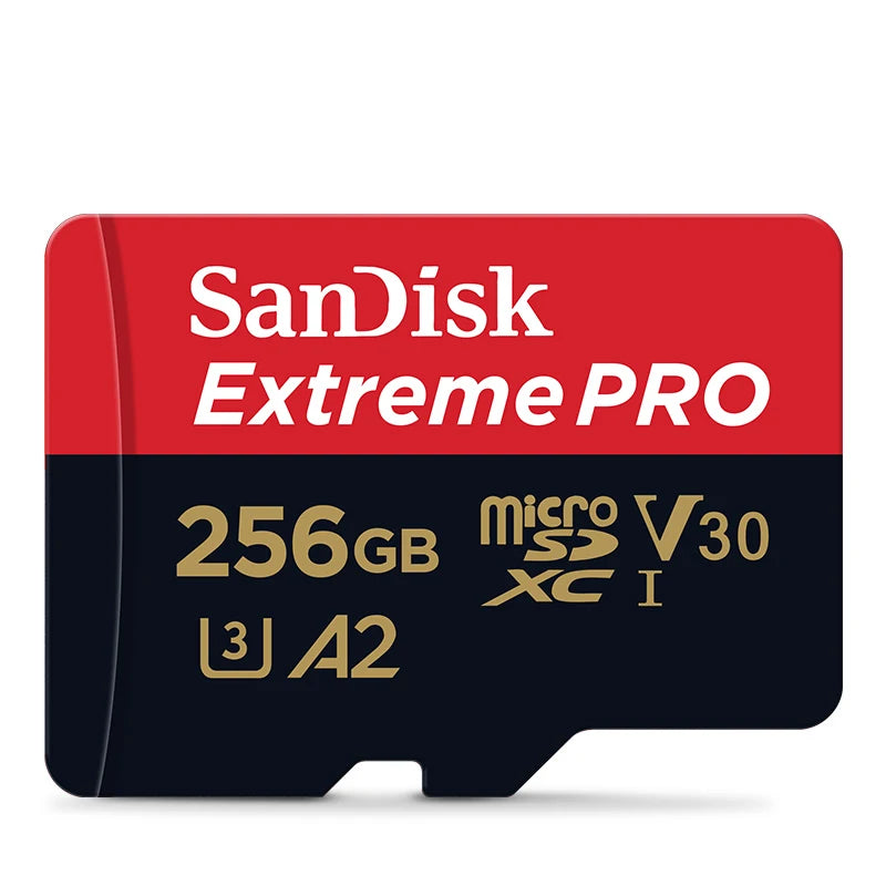 SanDisk Extreme Pro Flash 128GB Card Micro SD Card SDXC UHS-I 400GB 256GB 64GB U3 V30 TF Card Memory Card Adapter for Camera DJI