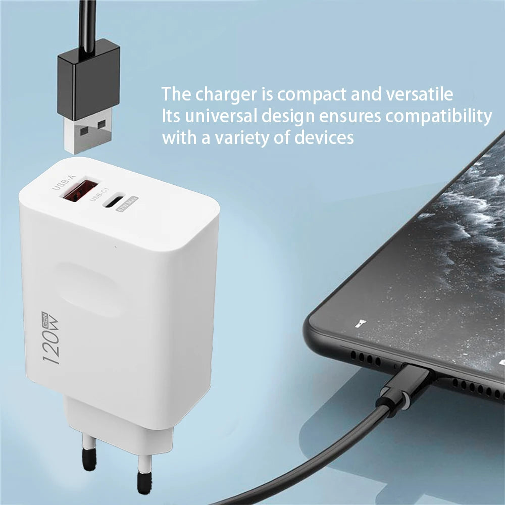 Xiaomi 6A 120W Ultra-Fast Charger Cable Quick Charger 3.0 USB Type C PD Cable High Speed Charging  Suitable For iPhone 16 Xiaomi